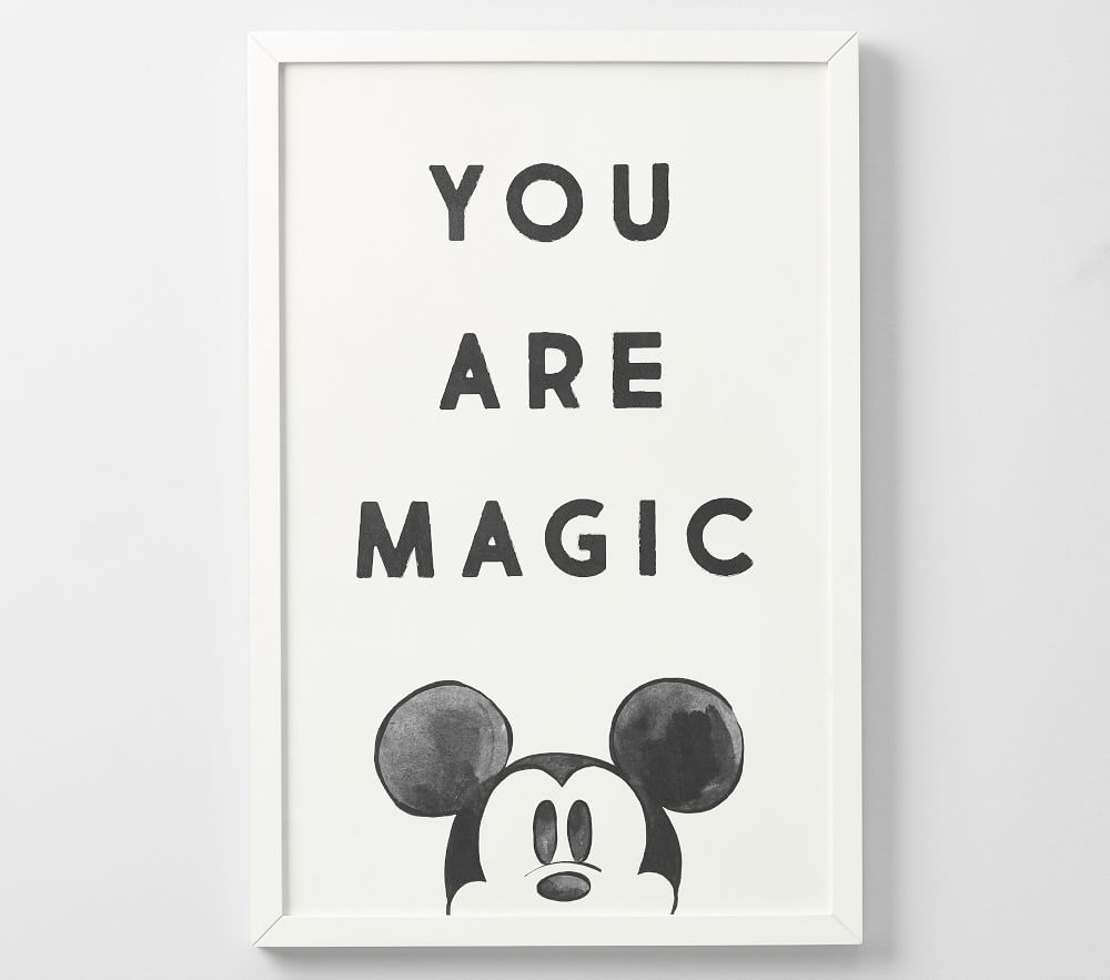 Disney Mickey Mouse Sentiment Wall Art